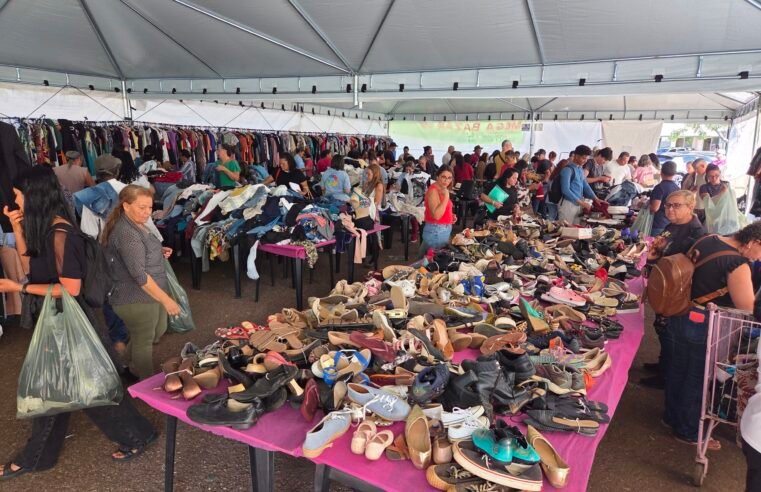 Mega bazar da Rede Feminina começa no Hospital de Base