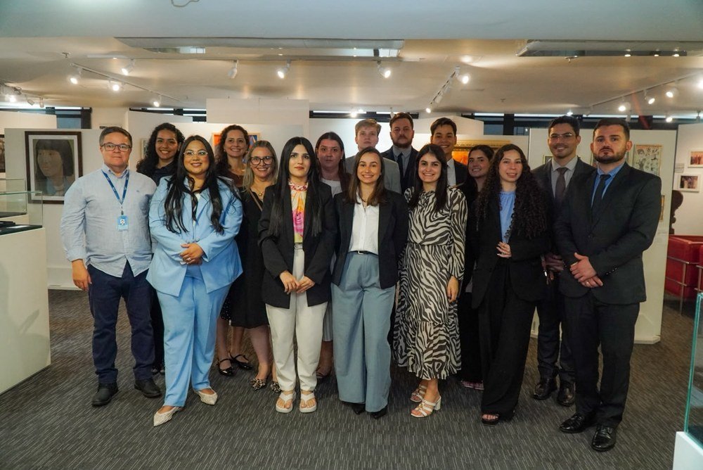 Memorial do TJDFT recebe alunos de faculdade catarinense