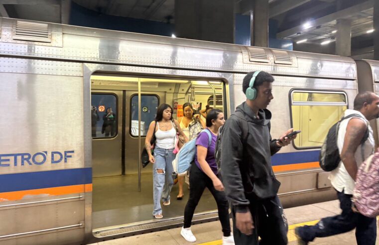 Metroviários do DF aprovam paralisação por tempo indeterminado a partir de 1º de setembro