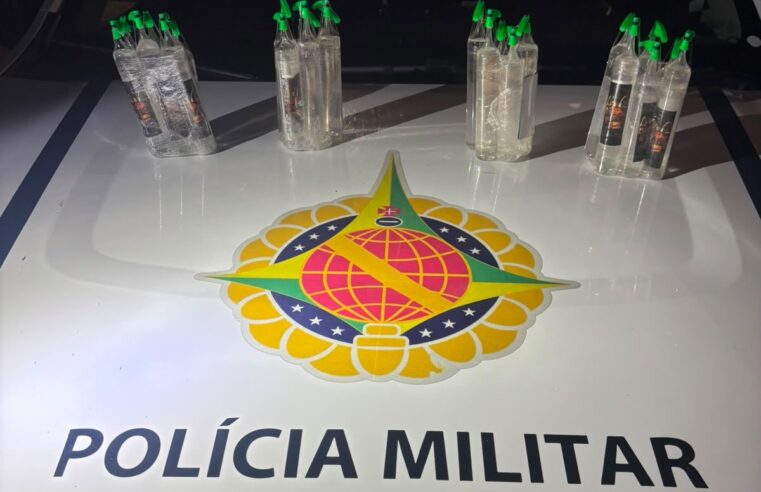 Operação Kratos apreende 23 garrafas de lança-perfume no DF