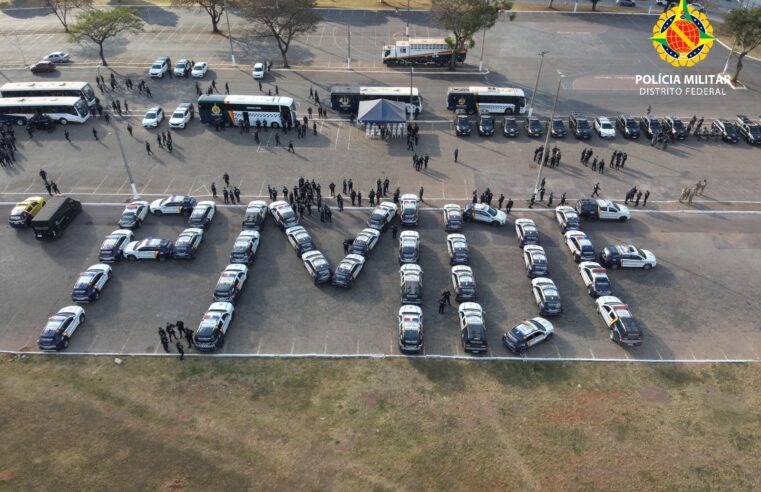 PMDF coloca mais de 2 mil policiais nas ruas em megaoperação neste fim de semana