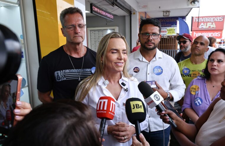 “Para o metrô eu não tenho proposta, eu tenho ação”, afirma Celina Leão
