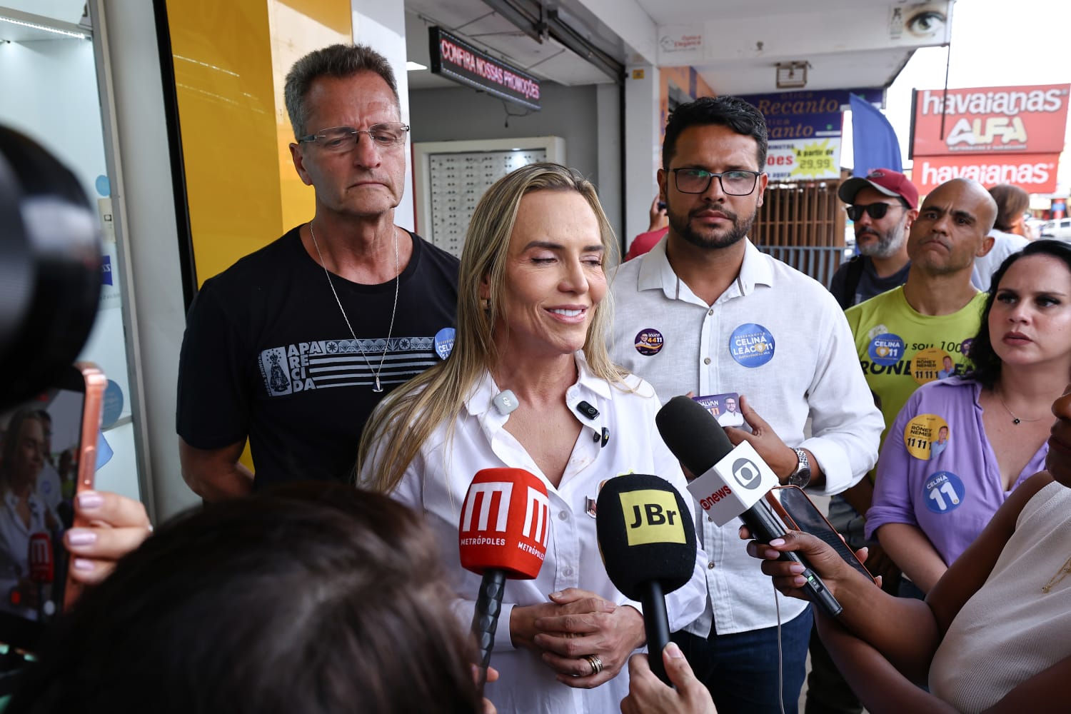 “Para o metrô eu não tenho proposta, eu tenho ação”, afirma Celina Leão
