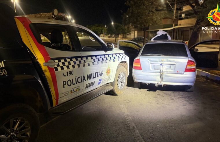 Perseguição termina com cinco detidos e adolescente ferido em Ceilândia