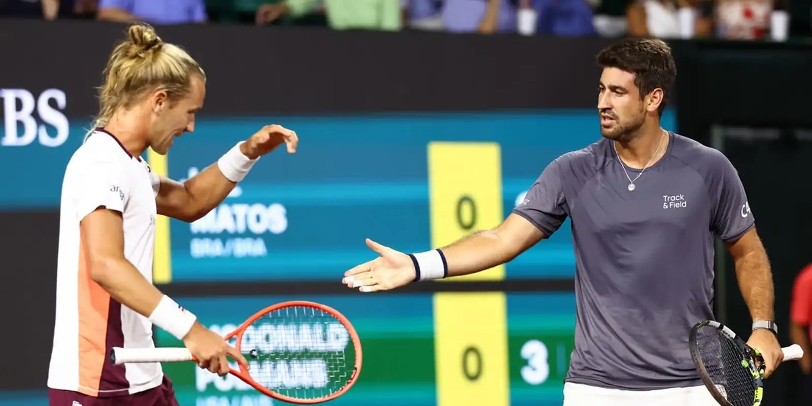 Rafael Matos e Orlando Luz vão à semi de duplas do ATP de Cincinnati