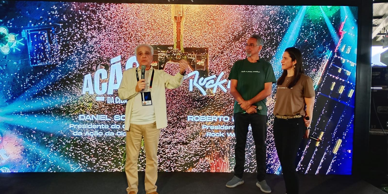 Rock in Rio e organização Ação da Cidadania se unem no combate à fome