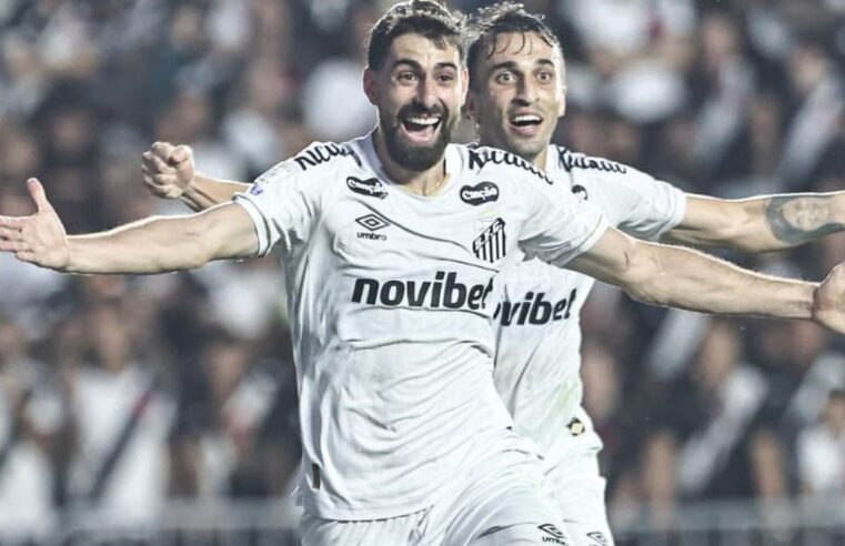Santos desencanta no 2º tempo e atropela o Vasco pelo Brasileirão