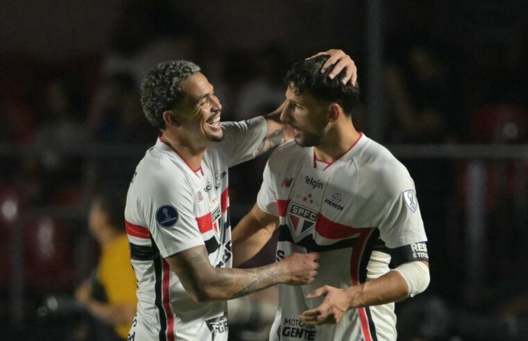 São Paulo vence o Bragantino e volta a ganhar no Brasileiro após 126 dias