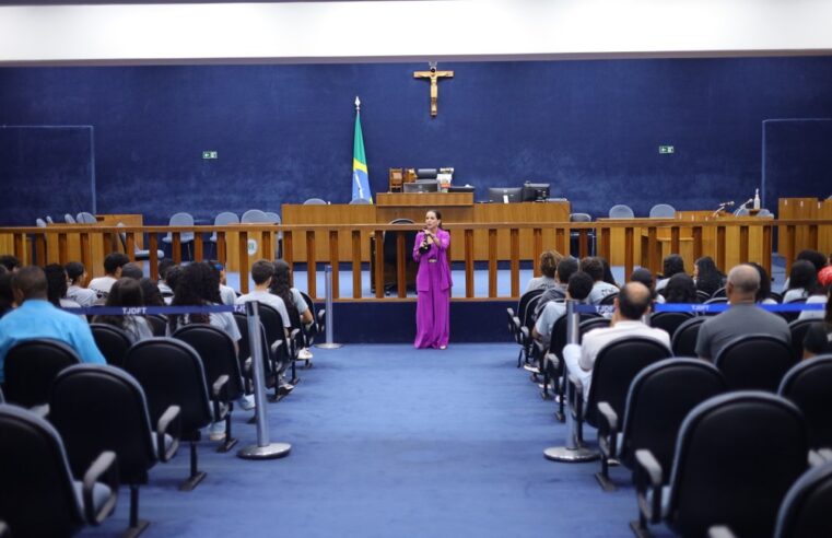 TJDFT recebe alunos do Riacho Fundo no programa Conhecendo a Justiça