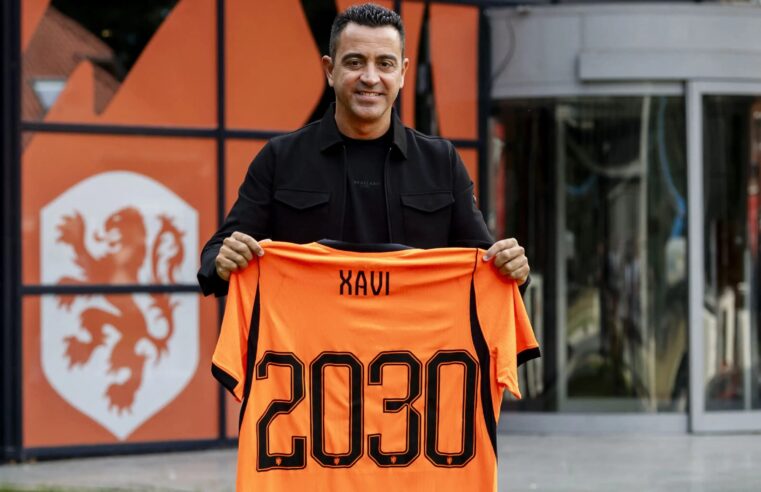 Xavi promete devolver futebol ofensivo à seleção holandesa