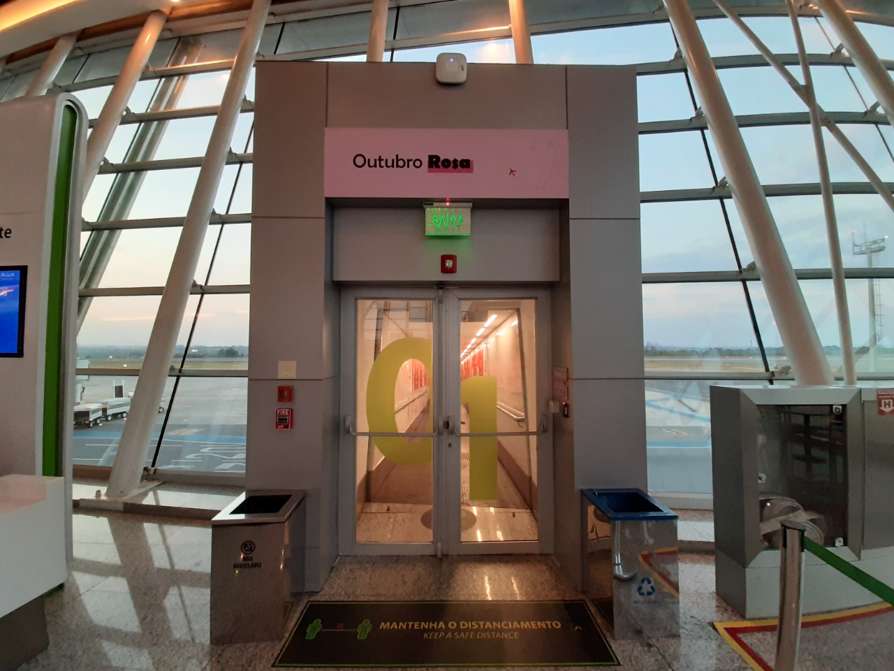 Aeroporto de Brasília recomenda chegada com mais de 3 horas de antecedência no domingo