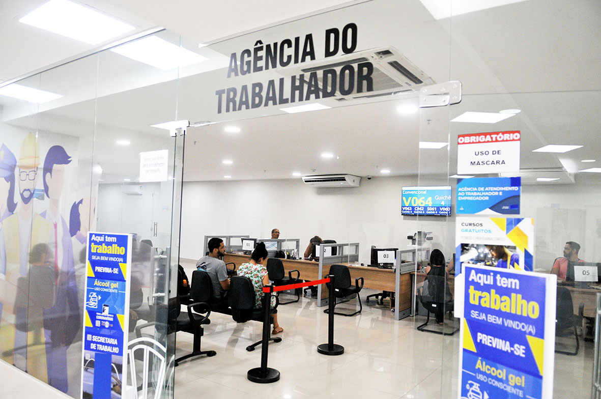 Agências do trabalhador abrem 2.096 vagas no DF