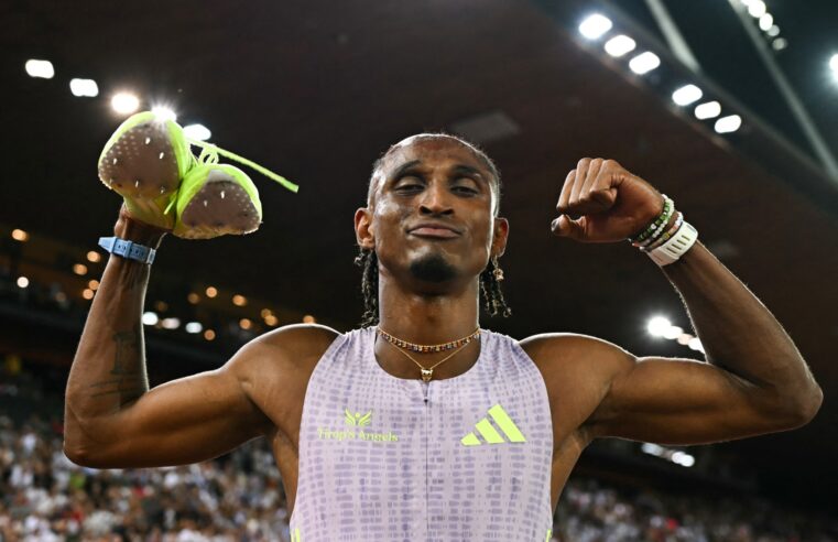 Alison dos Santos quer manter domínio no atletismo e busca tri na final da Diamond League