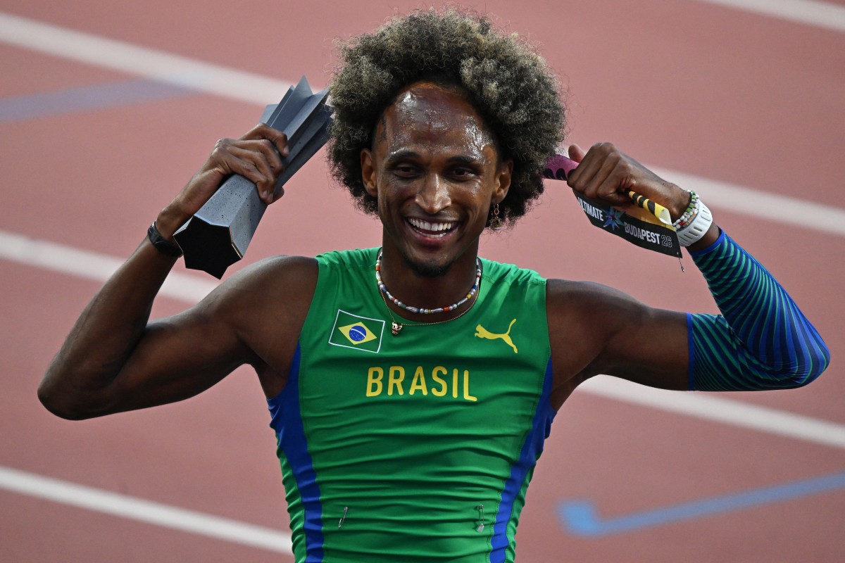 Alison dos Santos vence mundial de atletismo em Budapeste e amplia hegemonia na temporada