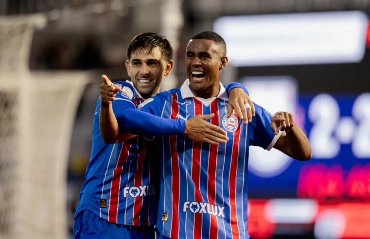 Bahia abre 26ª rodada do Brasileirão com triunfo sobre o Bragantino