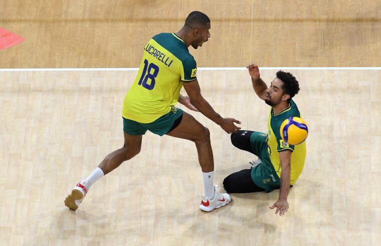 Brasil vence a Venezuela e garante vaga no Mundial de vôlei