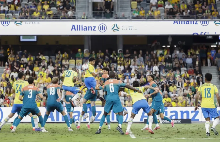 Brasil volta a enfrentar a Austrália em amistoso em Brisbane