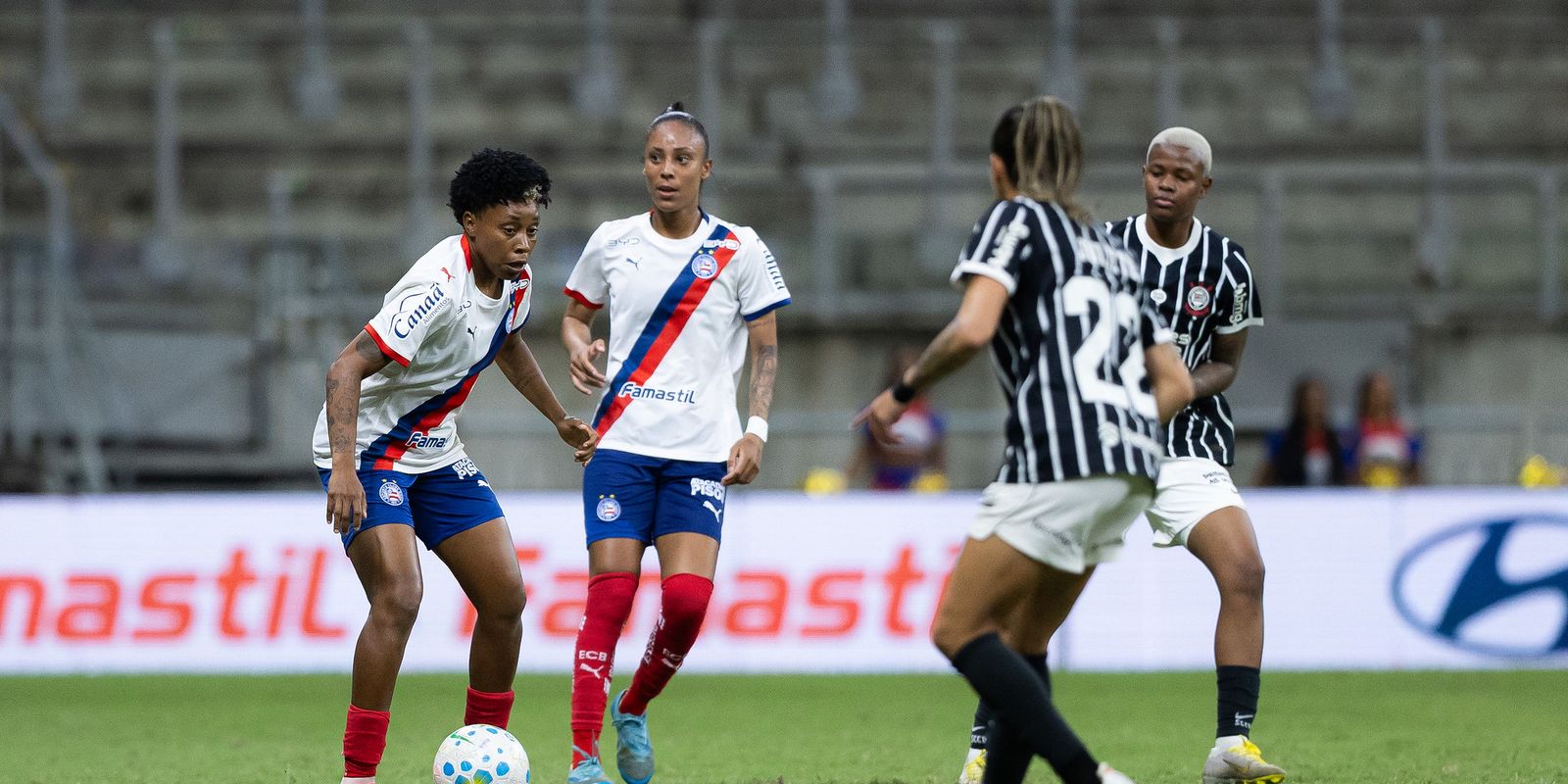 Brasileiro Feminino: Corinthians abre vantagem para cima do Bahia