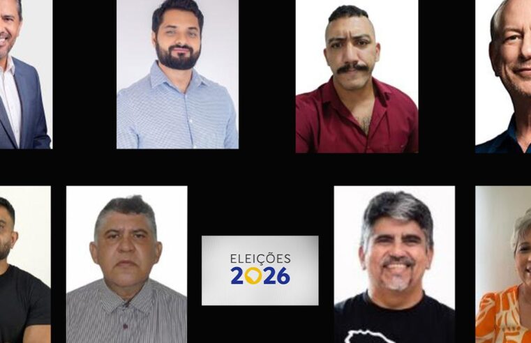 Ceará tem oito candidatos a governador, veja quais são