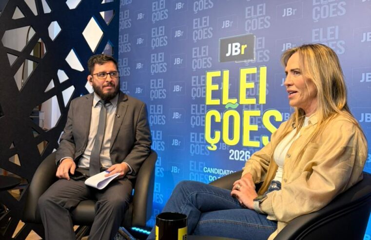Celina Leão é a segunda sabatinada no JBr Eleições