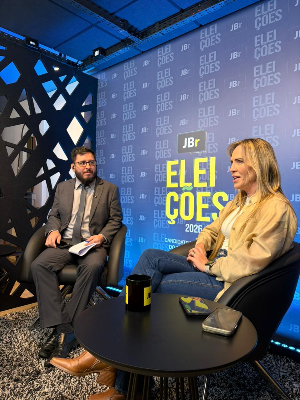 Celina Leão é a segunda sabatinada no JBr Eleições