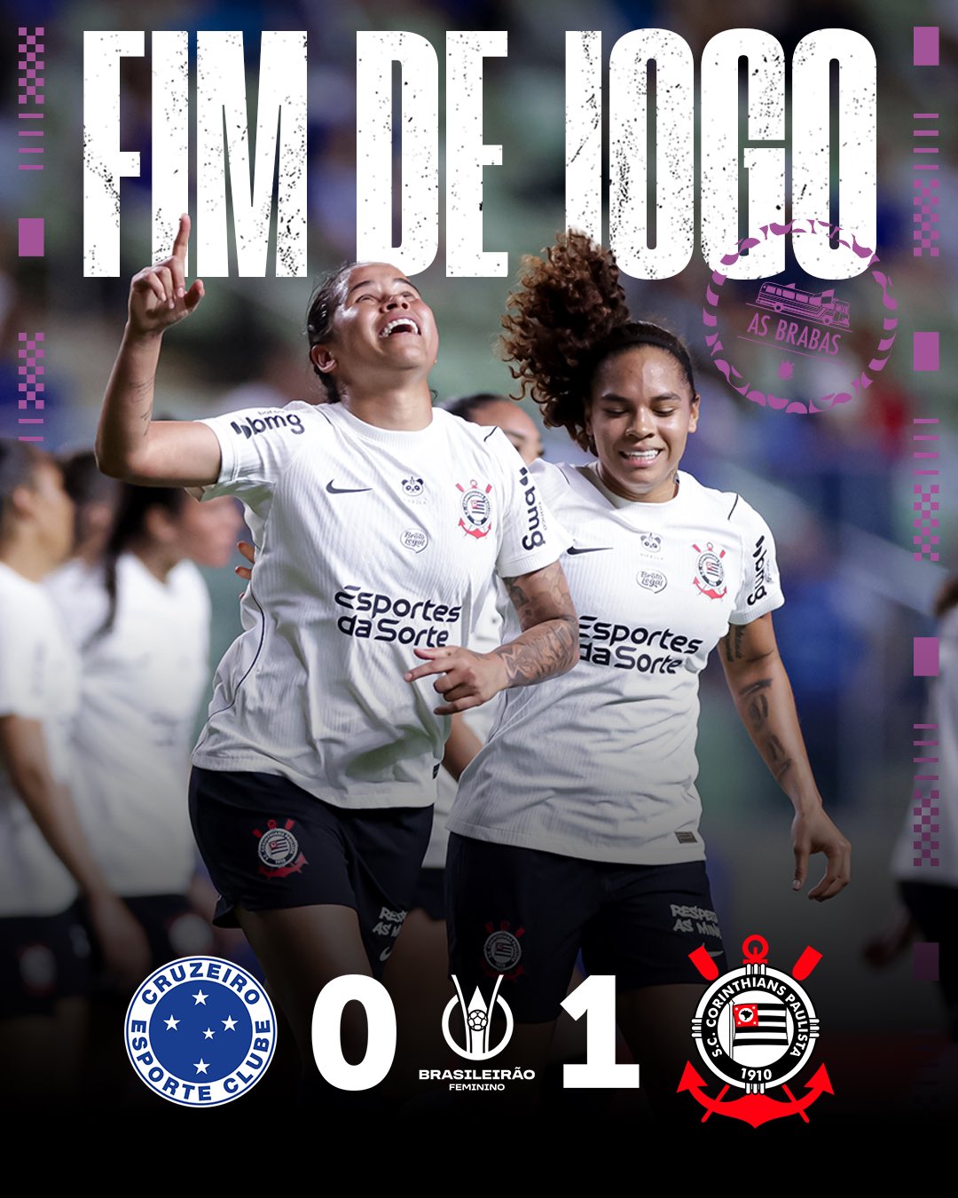 Corinthians vence Cruzeiro e sai na frente nas quartas