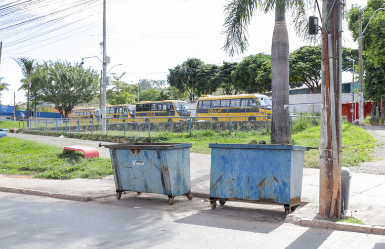 DF define regras para caçambas e contêineres em vias públicas