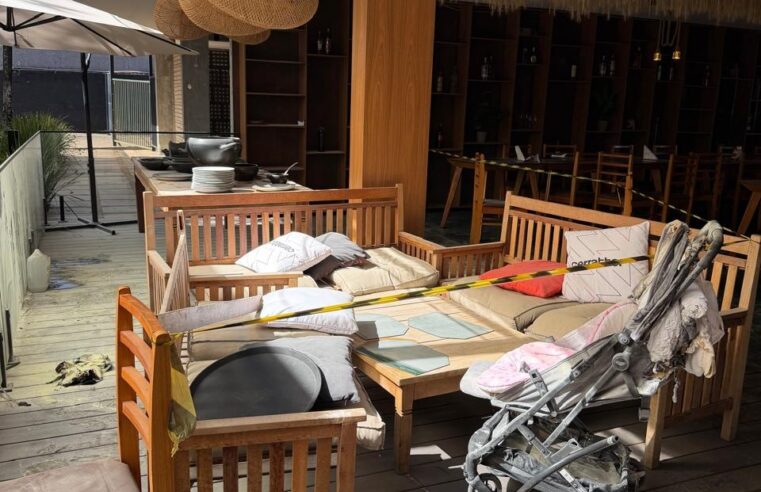 Duas pessoas e uma criança sofrem queimaduras em restaurante no Cruzeiro