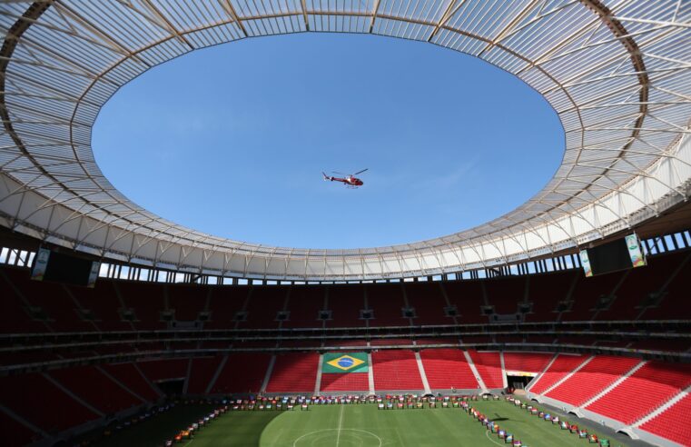 Fifa realiza visita técnica ao Mané Garrincha para a Copa do Mundo Feminina de 2027