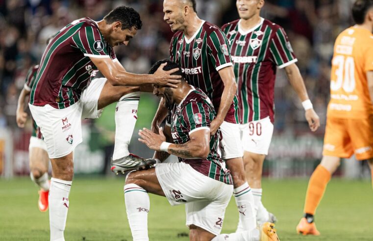 Fluminense bate Platense e abre vantagem nas quartas da Libertadores