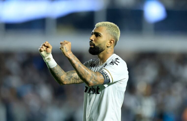 Gabigol decide no fim, Santos bate Remo e conquista quarta vitória seguida no Brasileirão