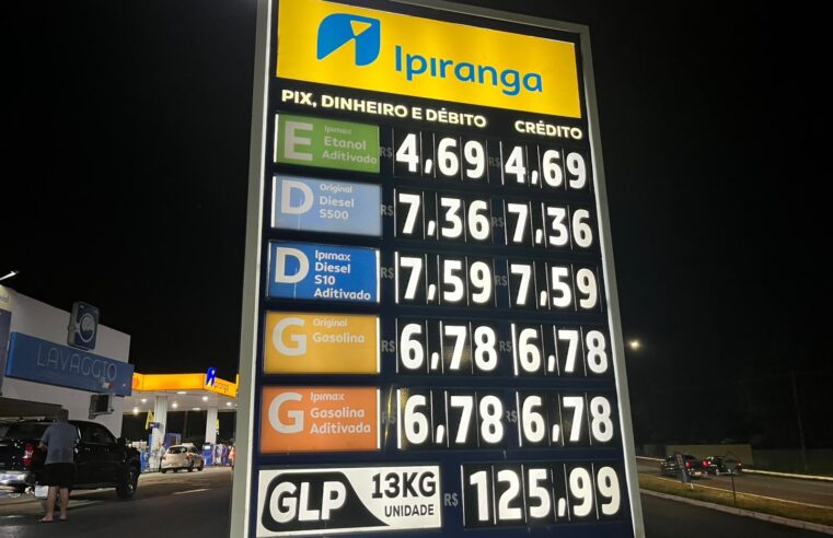 Gasolina sobe R$ 0,30 em uma semana no Distrito Federal