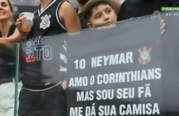Gaviões da Fiel repudia hostilização a criança que ganhou camisa de Neymar