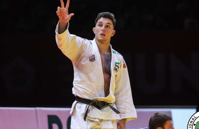 Guilherme Schimidt é ouro e país fecha Grand Slam de judô com 3 pódios