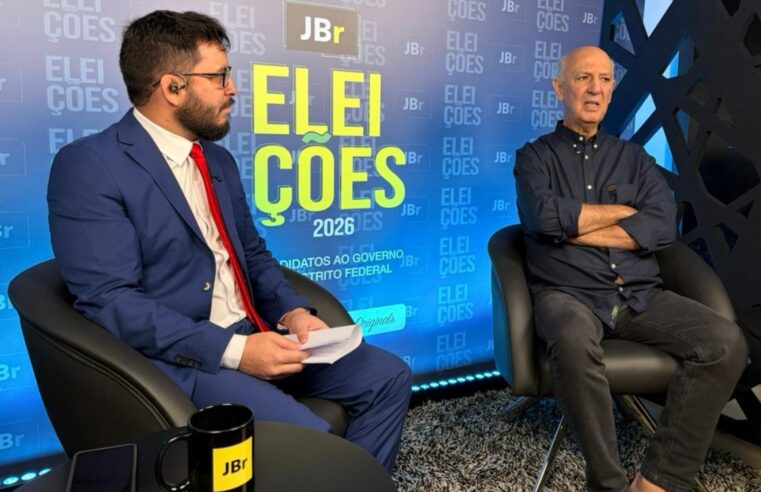 José Roberto Arruda é o terceiro sabatinado pelo JBr Eleições
