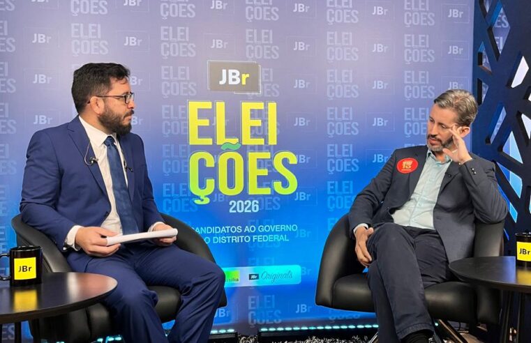 Leandro Grass é o quinto entrevistado na sabatina do Jornal de Brasília; assista ao vivo