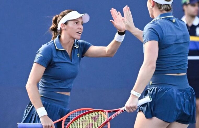 Luisa Stefani vai às quartas de final nas duplas femininas do US Open