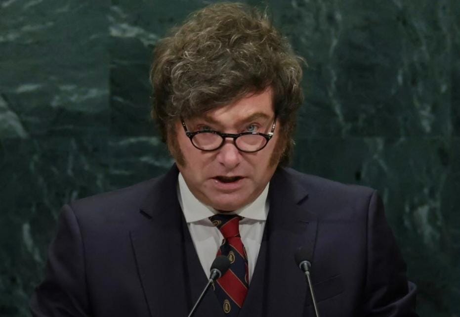 Milei diz esperar que o Brasil abandone ‘rumo socialista decadente’