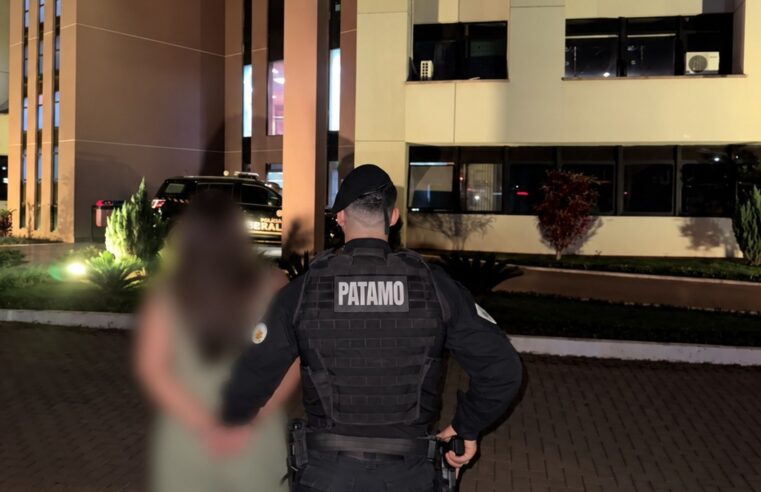 Mulher com mandado de prisão por tráfico de pessoas é detida no Gama