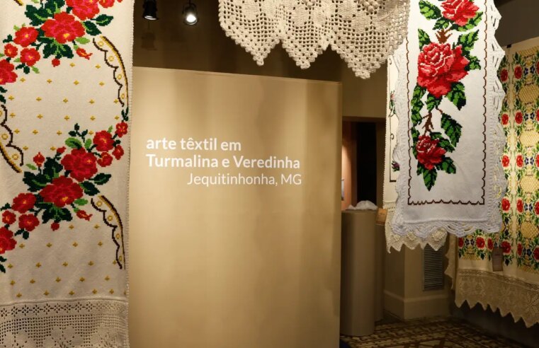 Museu do Folclore recebe bordados do Vale do Jequitinhonha