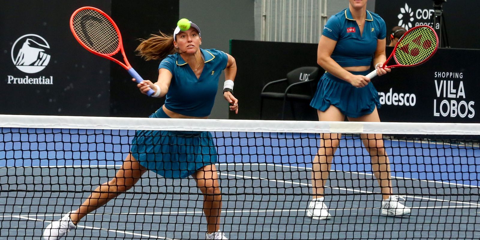 Naná e Victória caem, mas Luisa Stefani vai às semifinais do SP Open