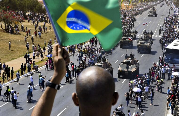 Orientações para acompanhar o desfile de 7 de setembro em Brasília