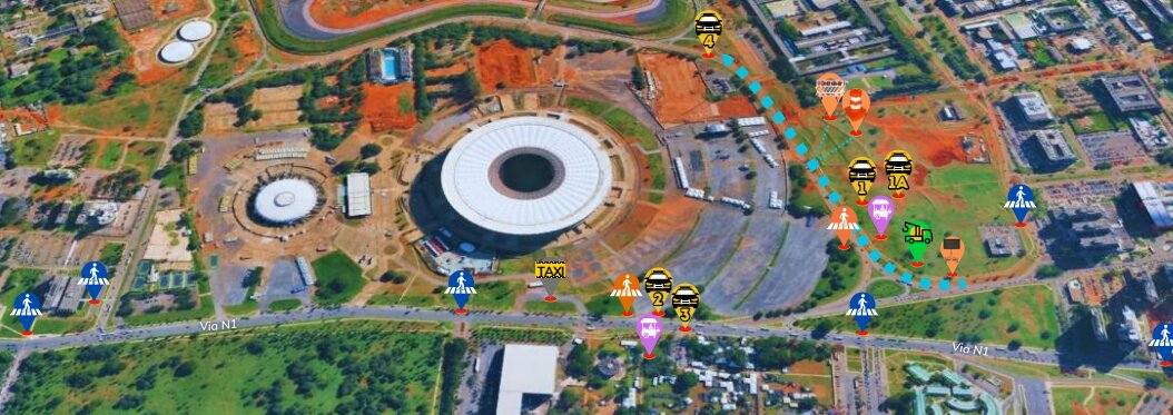 Plano Piloto terá bloqueios por corridas, show e filmagem