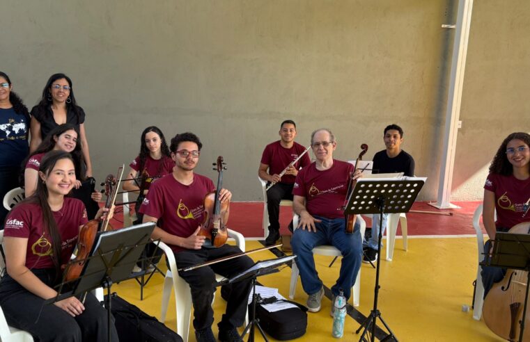 Projeto social de música amplia atuação e prepara novo núcleo em Águas Lindas