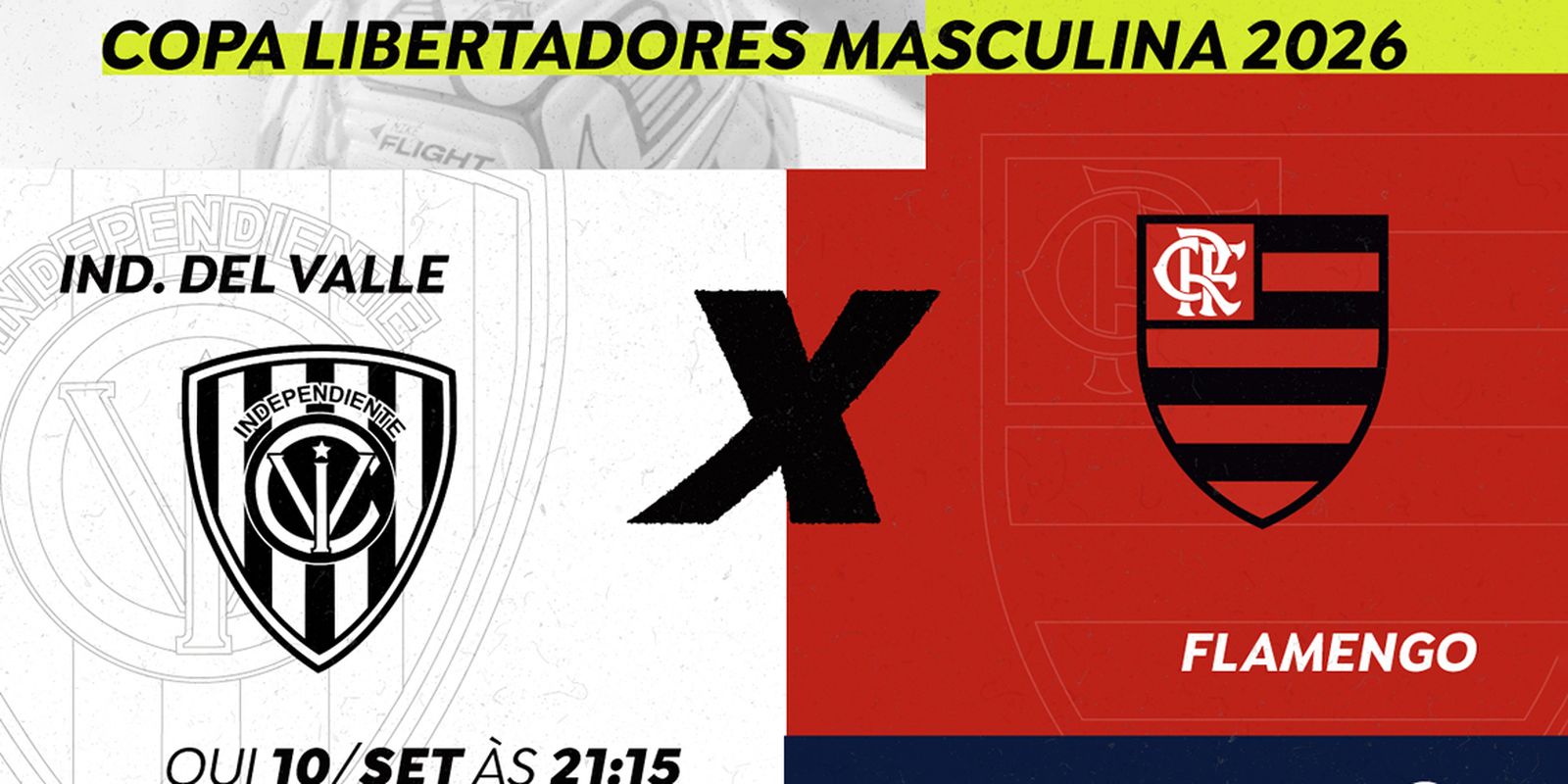 Rádio Nacional transmite Independiente del Valle x Flamengo