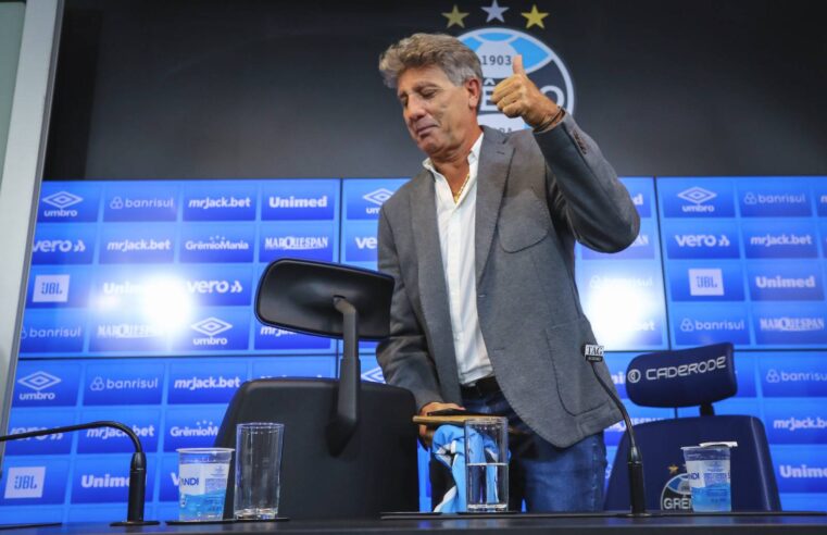 Renato Gaúcho confirma ao JBr que está de volta ao Grêmio