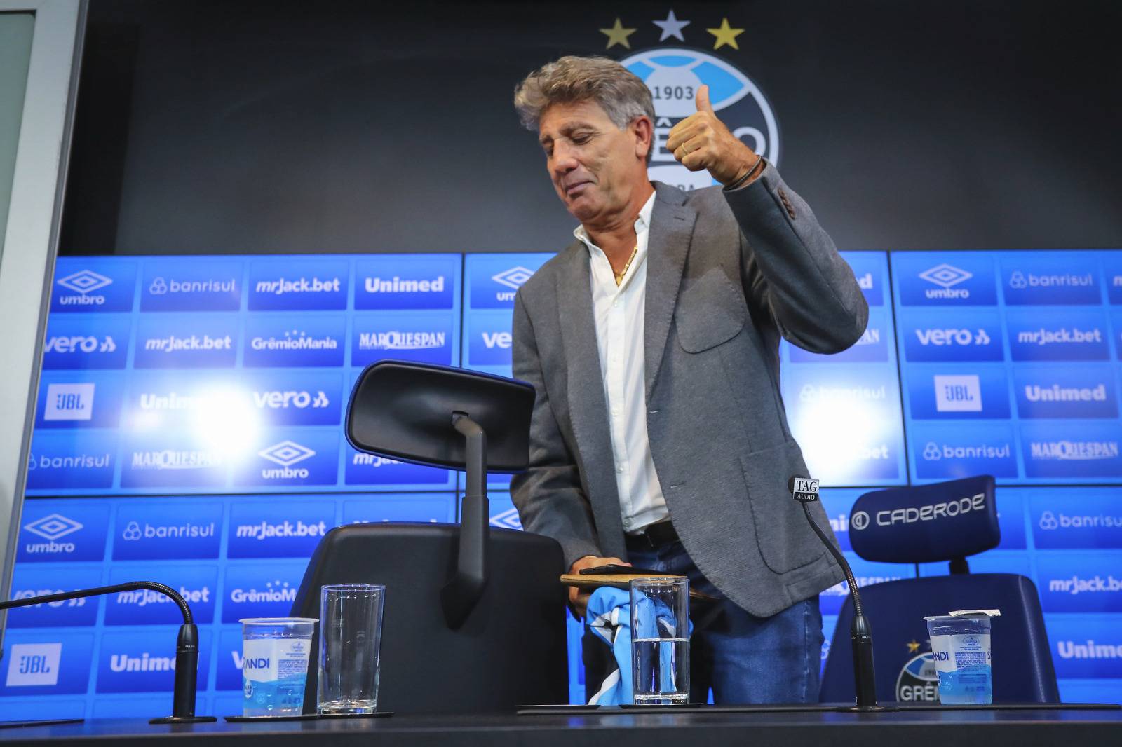 Renato Gaúcho confirma ao JBr que está de volta ao Grêmio