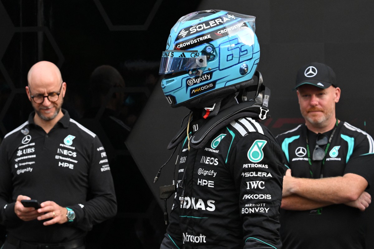 Russell lidera os dois treinos livres do GP do Azerbaijão