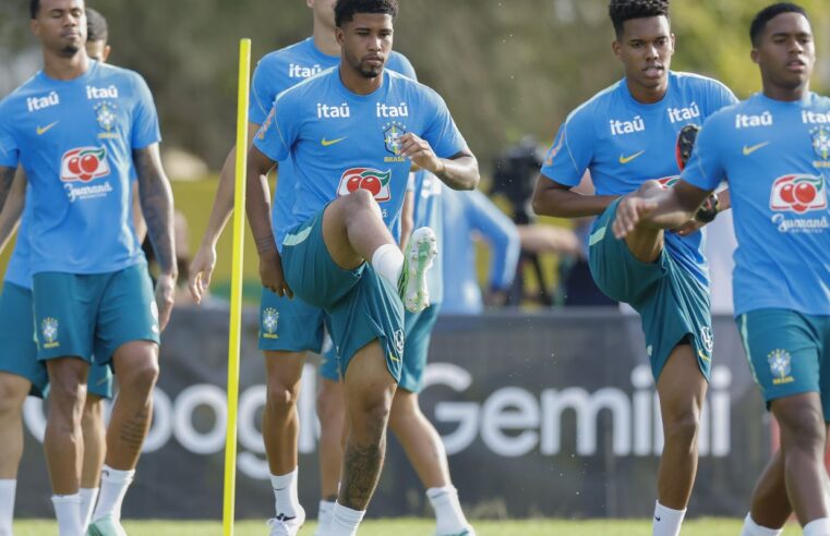 Seleção: Ancelotii comanda 1º treino com grupo completo na Austrália