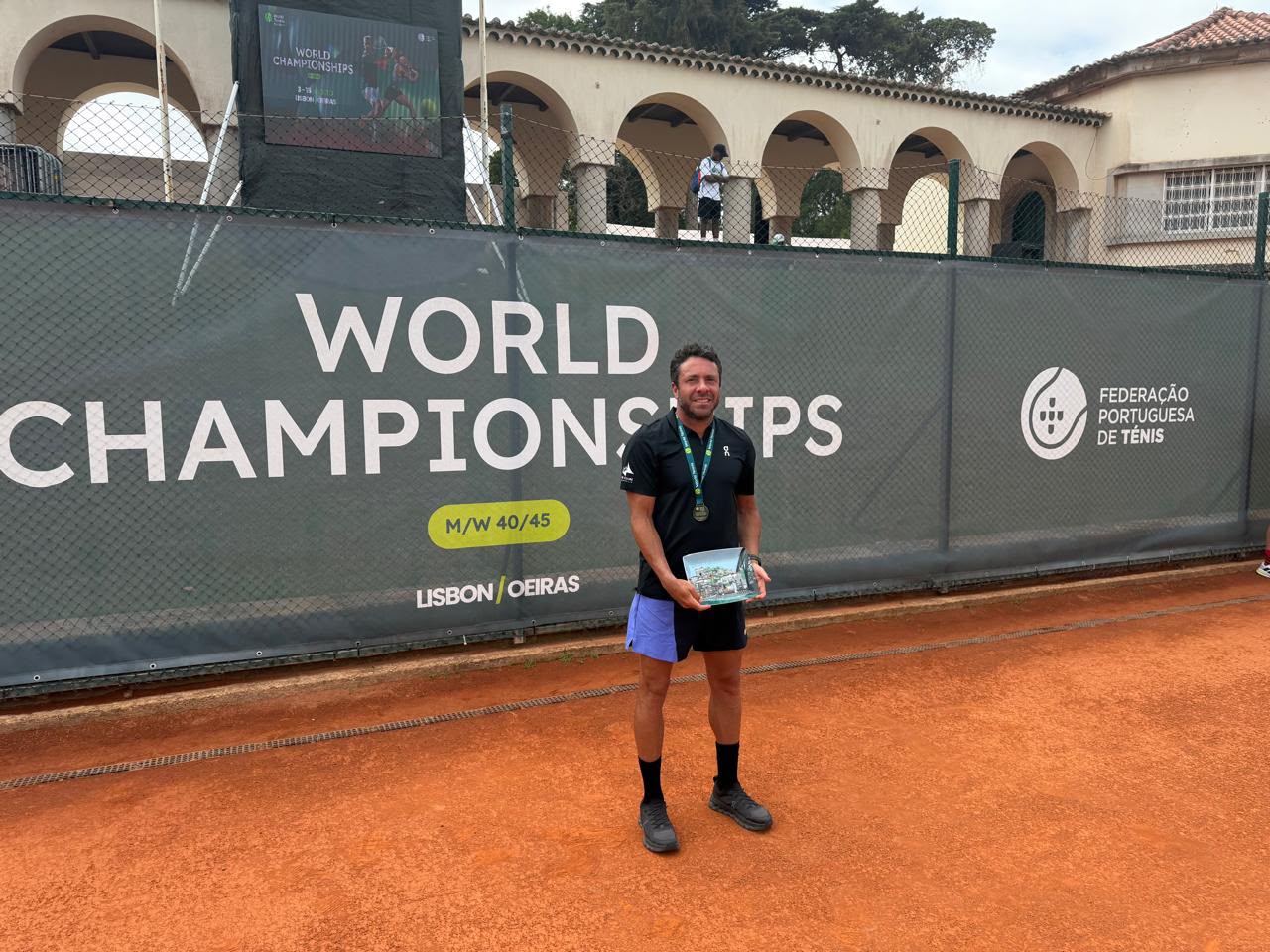 Tenista brasiliense, Rodrigo Starling alcança segundo lugar em ranking masters mundial e mostra o vigor dos atletas veteranos em quadra